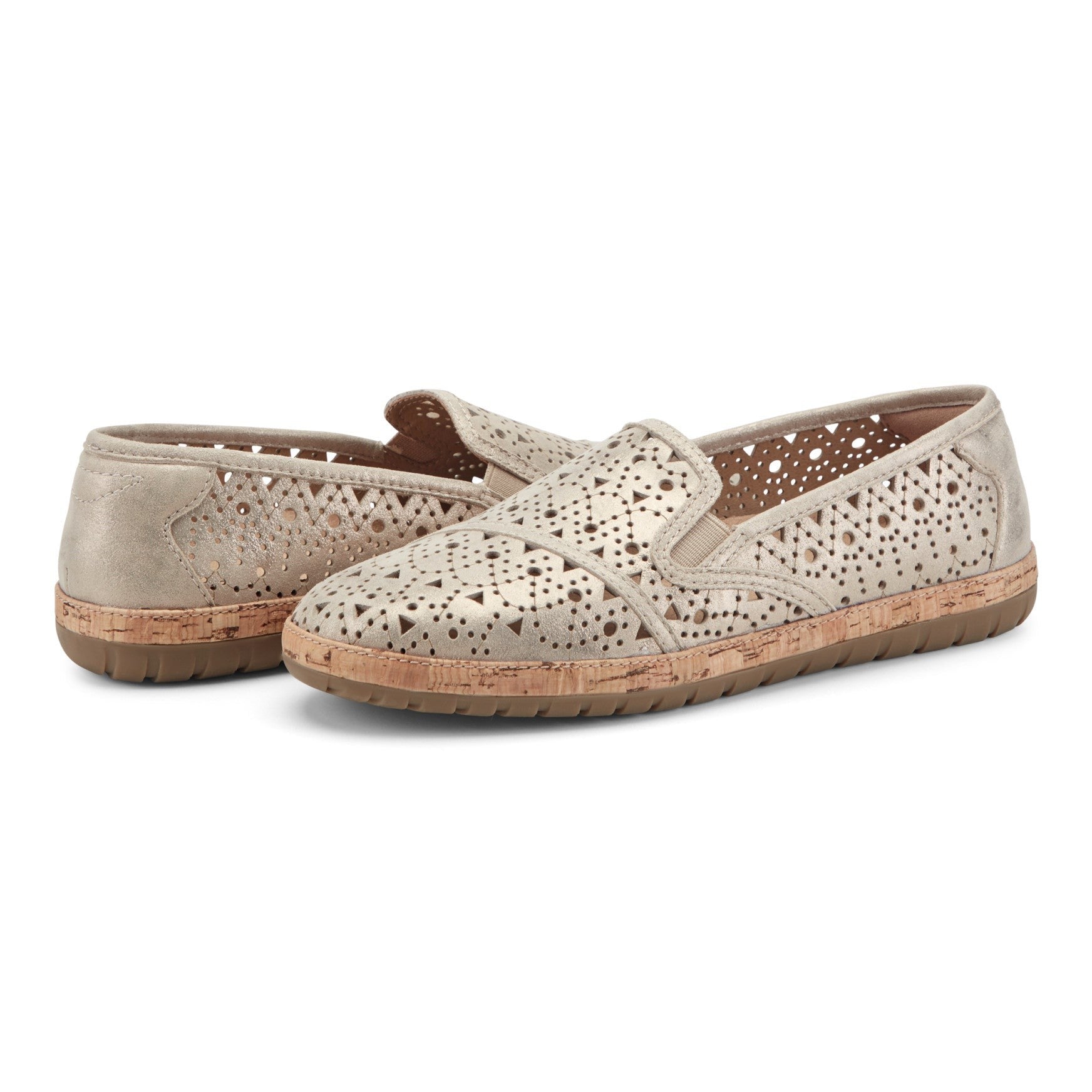 Earth Tomlyn Casual Cushioned Slip-On Women's Mule - Bronze Leather - 7