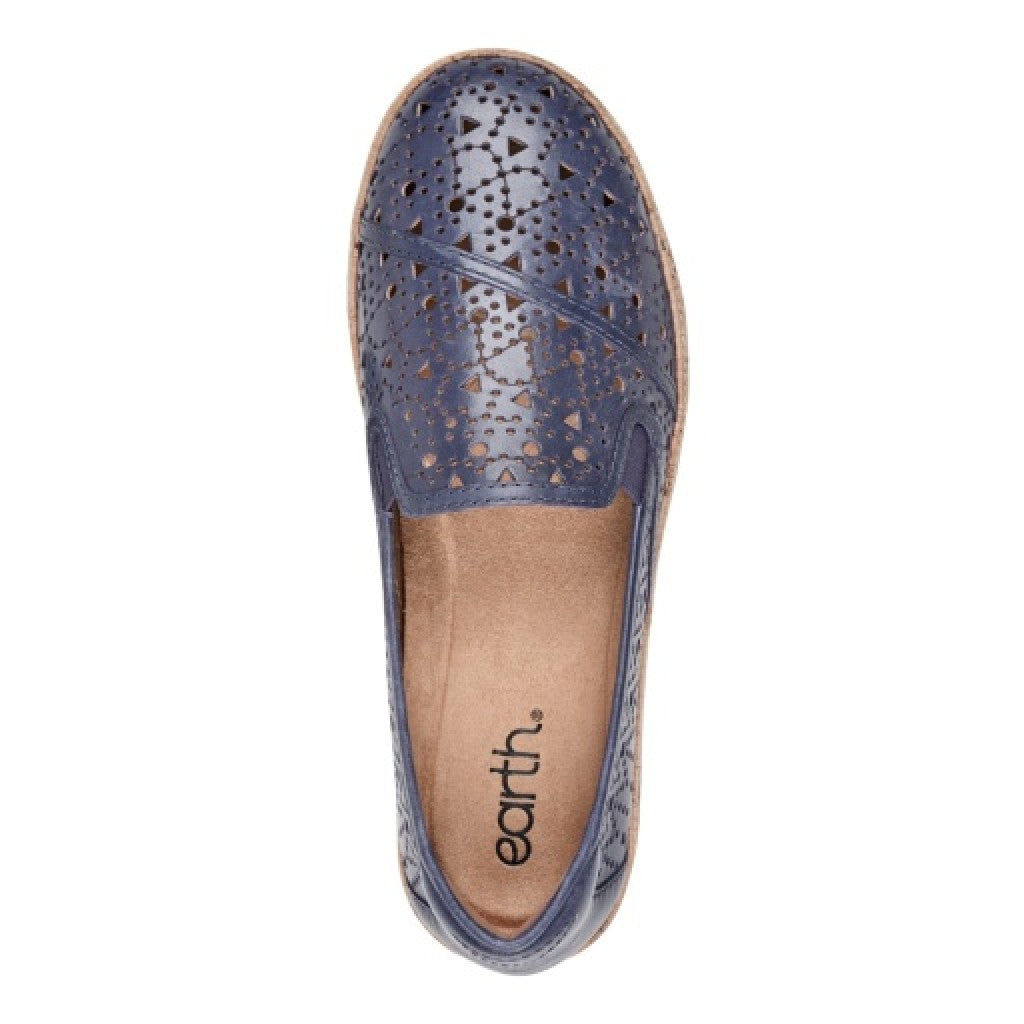 Earth Tomlyn Casual Cushioned Slip-On Women's Mule - Dark Blue - 6