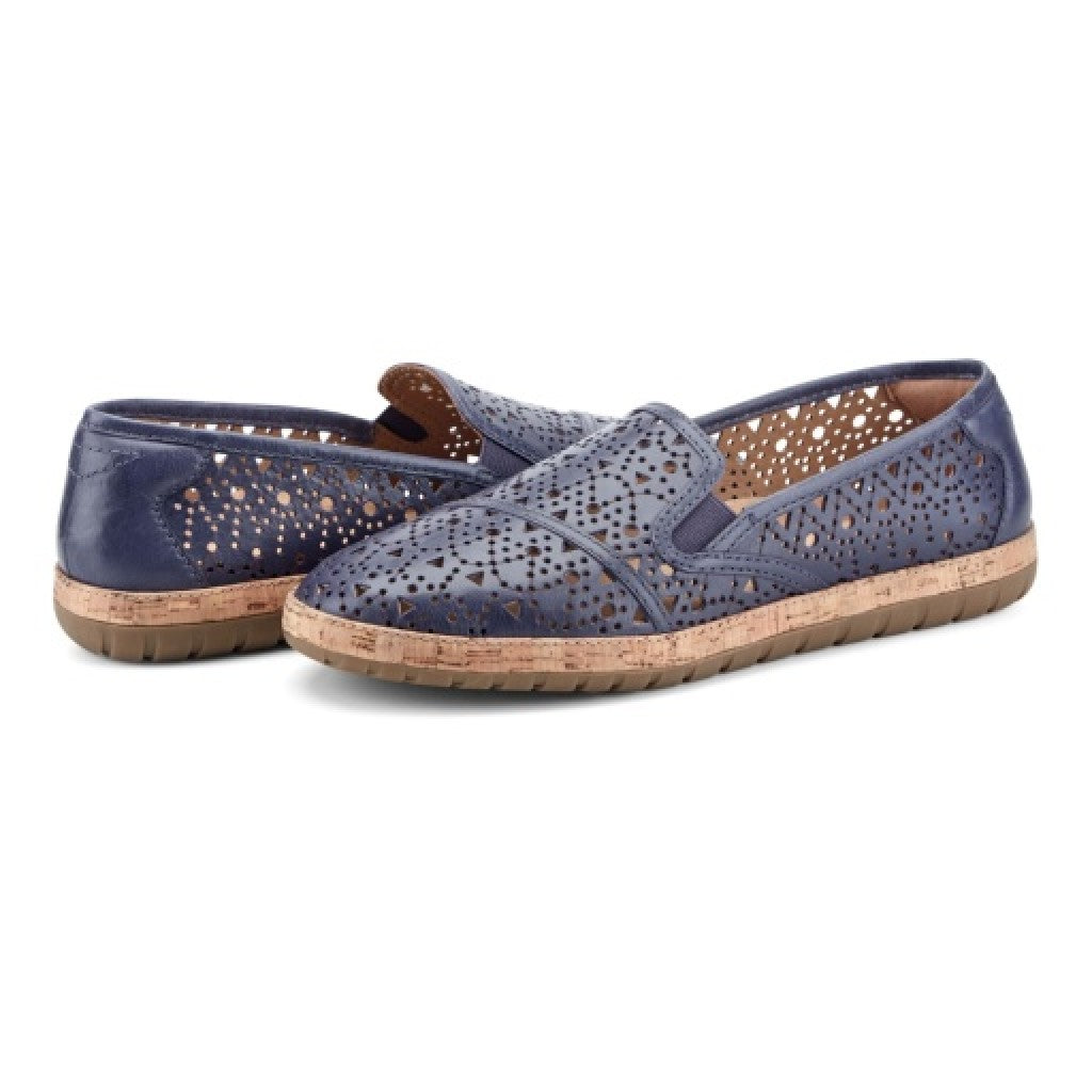 Earth Tomlyn Casual Cushioned Slip-On Women's Mule - Dark Blue - 7