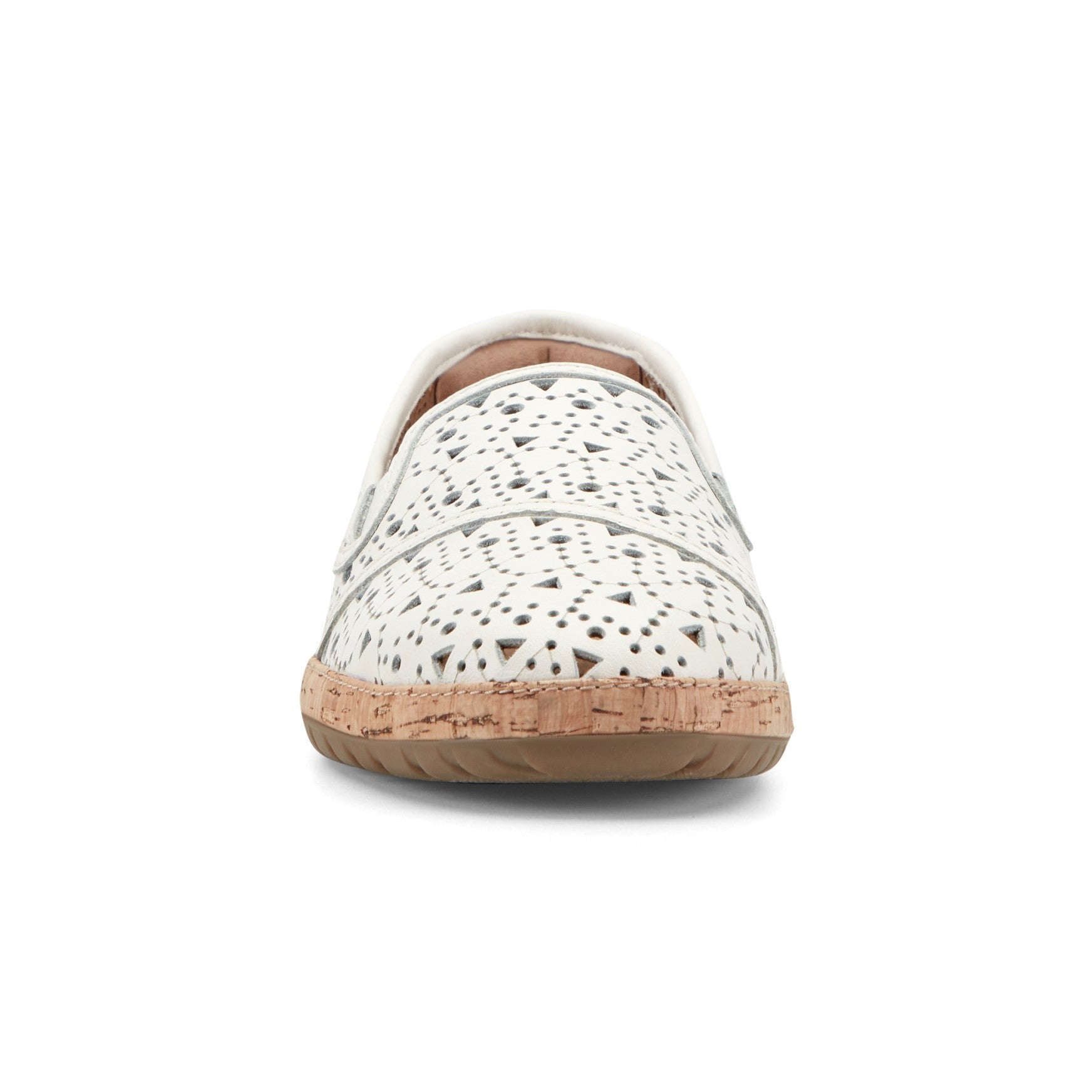 Earth Tomlyn Casual Cushioned Slip-On Women's Mule - Ivory Leather - 3