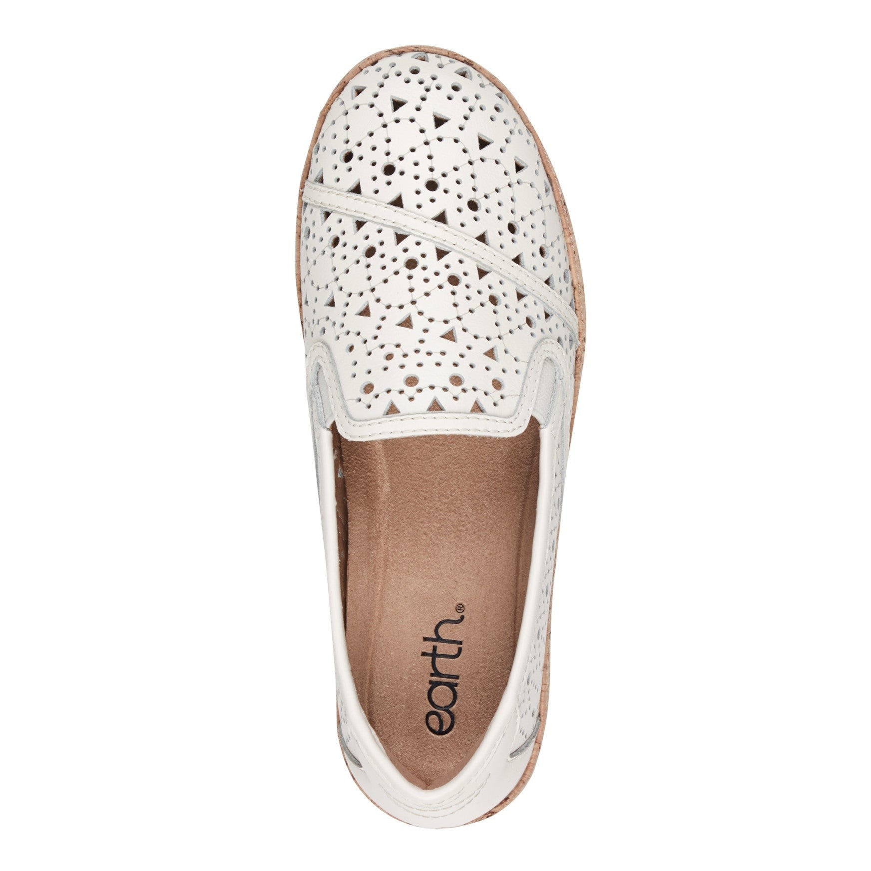 Earth Tomlyn Casual Cushioned Slip-On Women's Mule - Ivory Leather - 5