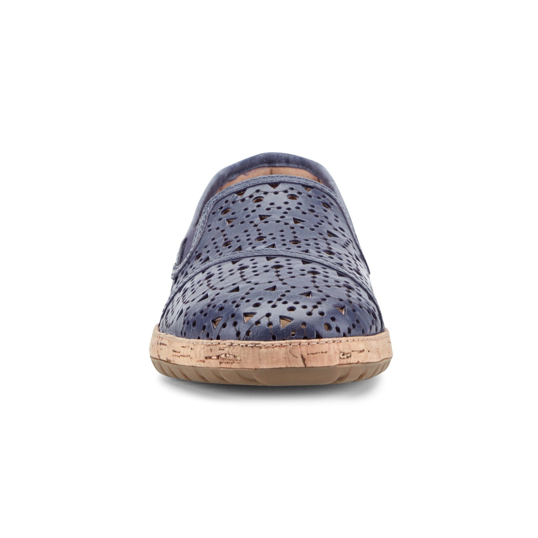 Earth Tomlyn Casual Cushioned Slip-On Women's Mule - Navy Leather - 3