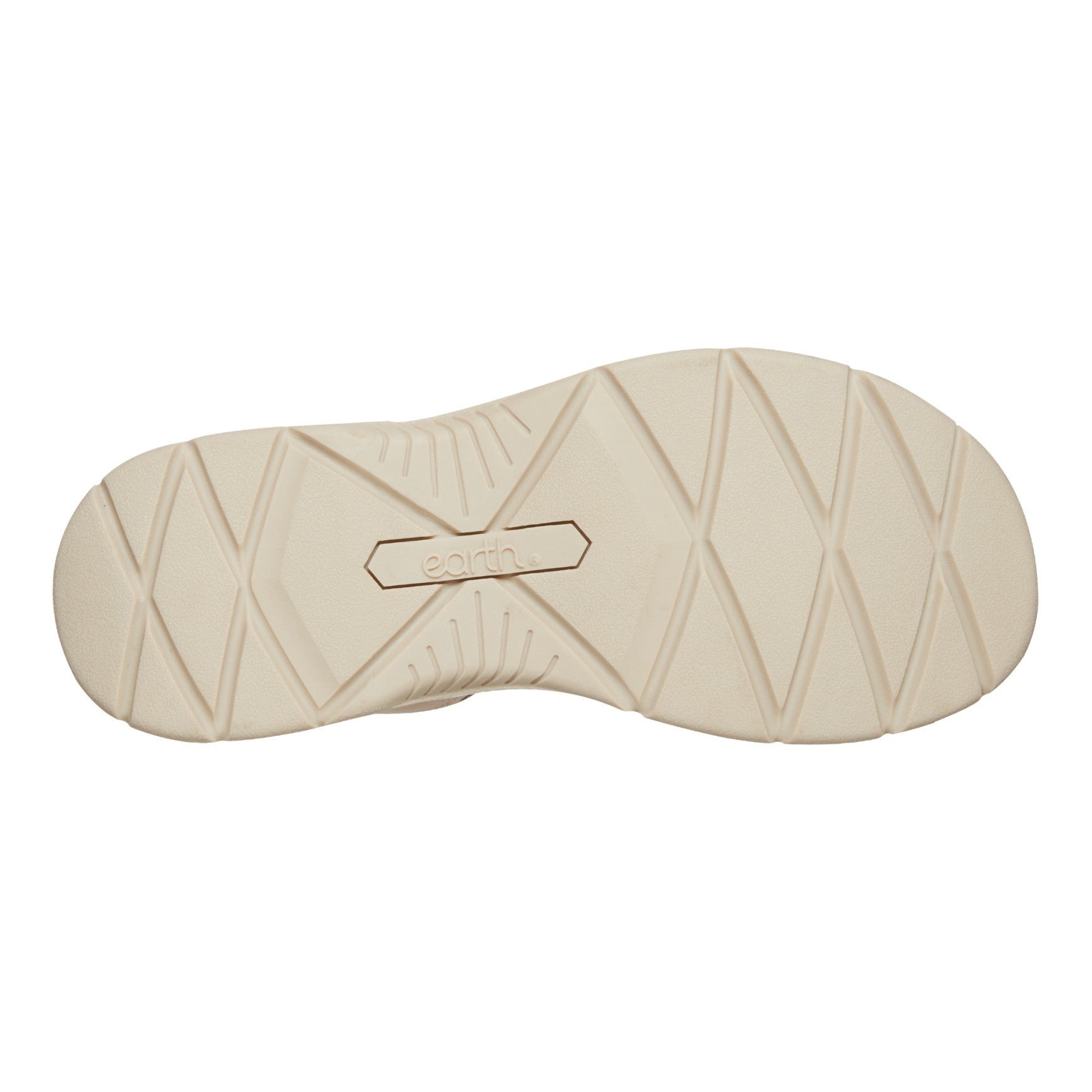 Earth Vernon Strappy Slingback Cushioned Arch Support Women's Casual Flat Sandal - Light Natural - 6