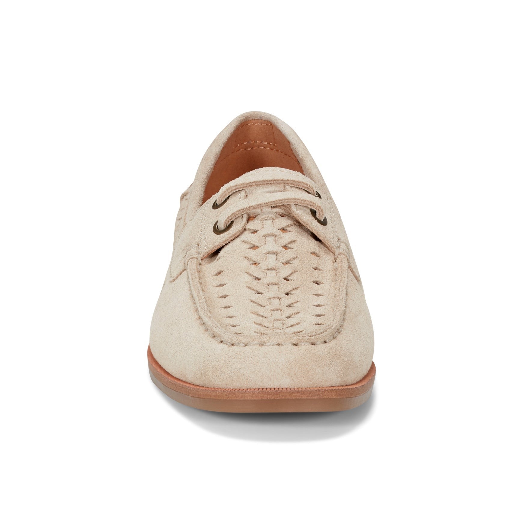 Earth Wishing Almond Toe Slip-on Flat - Cushioned Support Women's Mules & Loafers - Light Natural - 3
