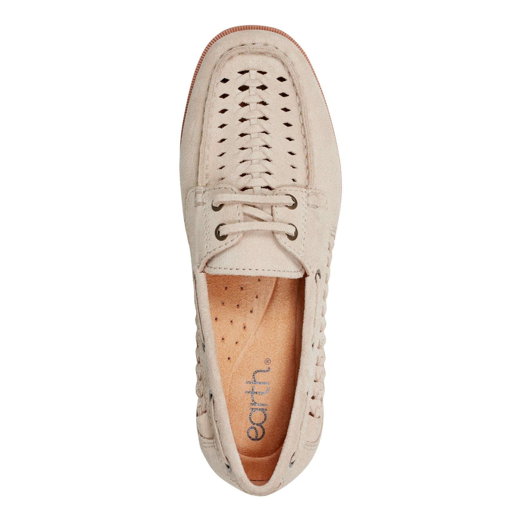Earth Wishing Almond Toe Slip-on Flat - Cushioned Support Women's Mules & Loafers - Light Natural - 5