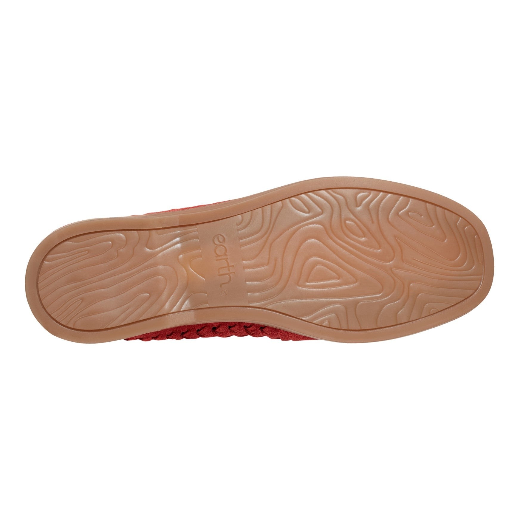 Earth Wishing Almond Toe Slip-on Flat - Cushioned Support Women's Mules & Loafers - Light Red - 6