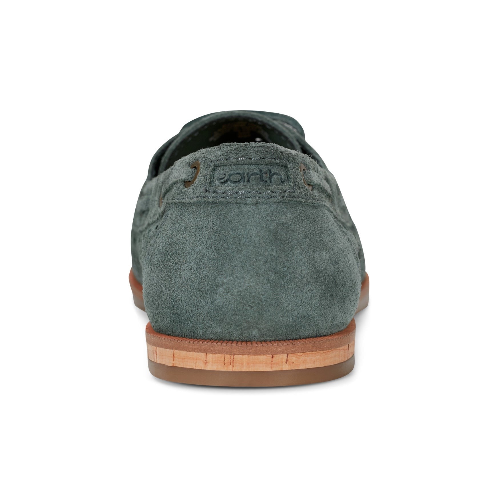 Earth Wishing Almond Toe Slip-on Flat - Cushioned Support Women's Mules & Loafers - Medium Green - 4