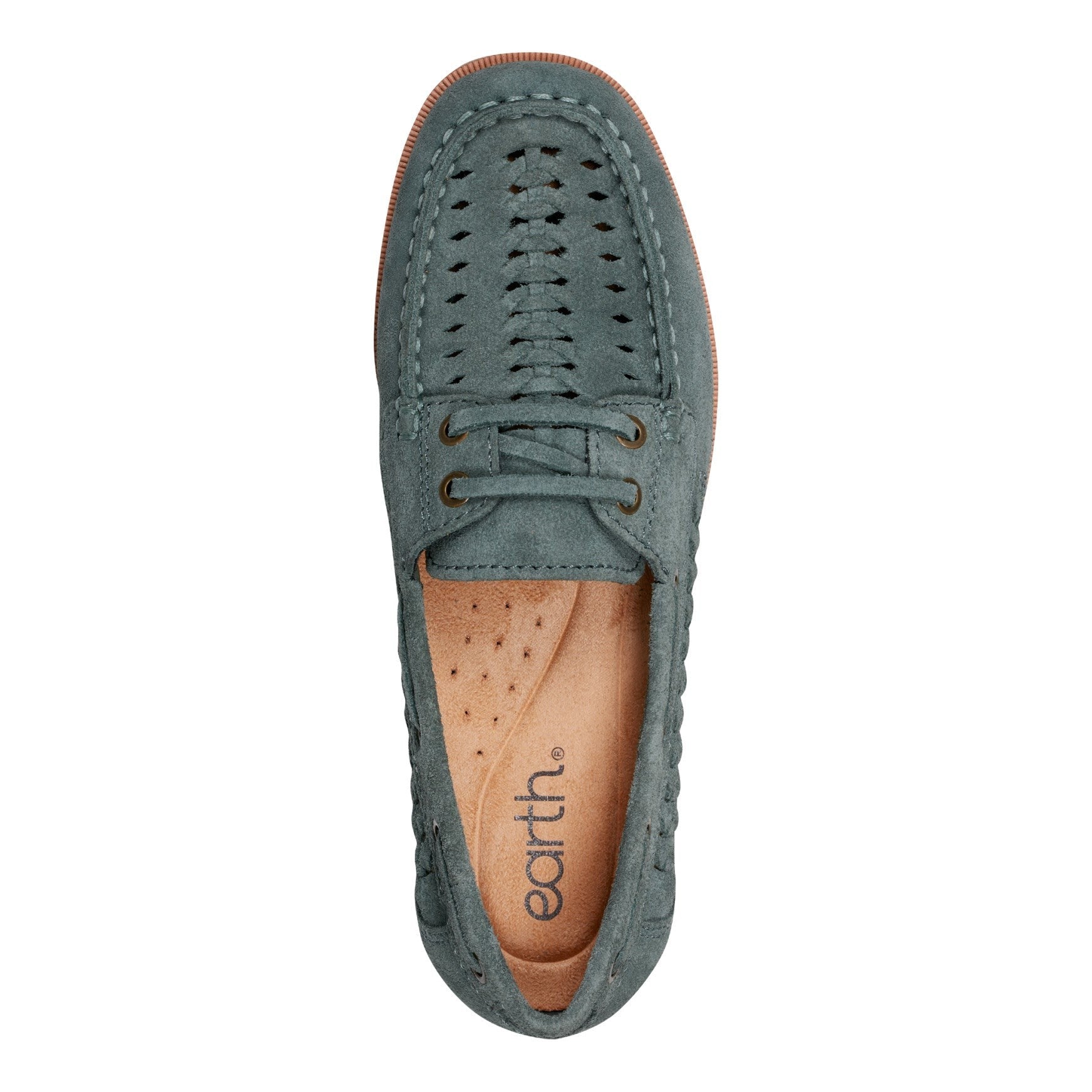 Earth Wishing Almond Toe Slip-on Flat - Cushioned Support Women's Mules & Loafers - Medium Green - 5