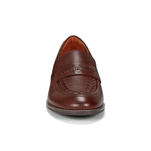 Earth Edith Women's Woven Slip-On Loafers - Dark Brown - View 3