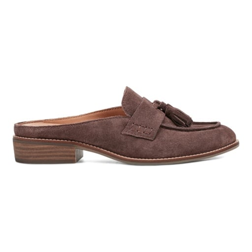 Earth Everett Women's Tassel Loafer Mules - Dark Brown - View 2