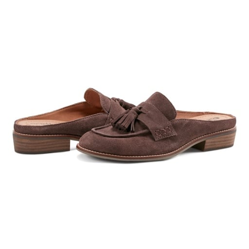 Earth Everett Women's Tassel Loafer Mules - Dark Brown - View 7