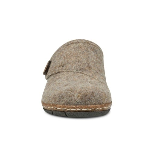 Earth Ezra Light Brown textile clog view 3
