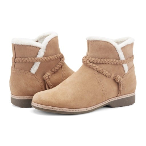 Earth Hadlon Women's Ankle Booties - Beige - View 6
