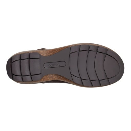 Earth Kalece Mary Jane Casual Cushioned Arch Support Women's Mules & Loafers Dark Brown Burnished, view 5