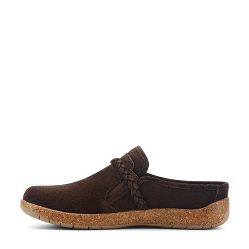 Earth Rosalin Women's Suede Slip-On Clogs - Dark Brown - View 4