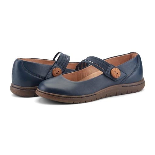 Earth Vannie Women's Mary Jane Flats - Dark Blue - View 6