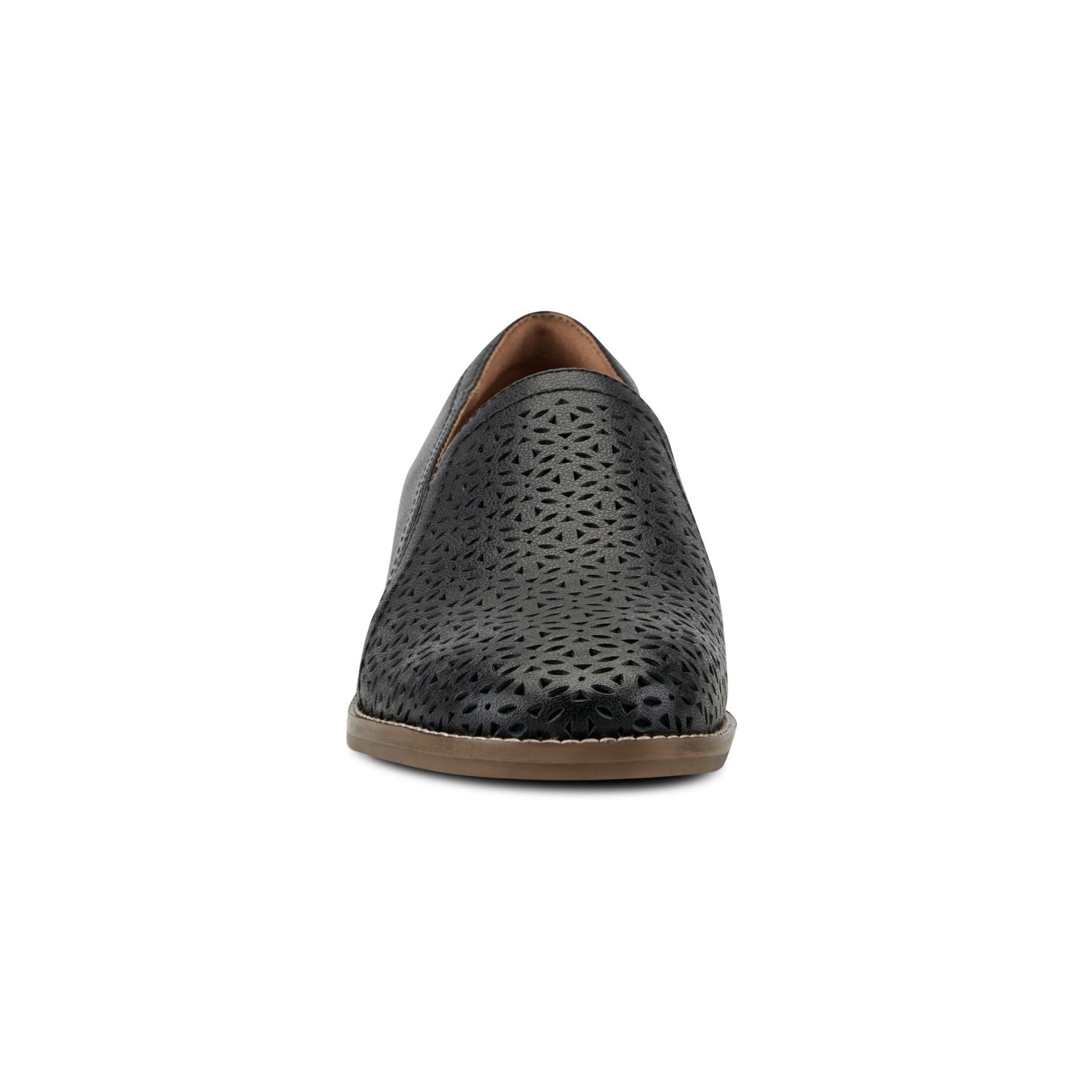 earth Piper Cushioned Arch-Support Loafer Women's Mules & Loafers - Black Leather - 3