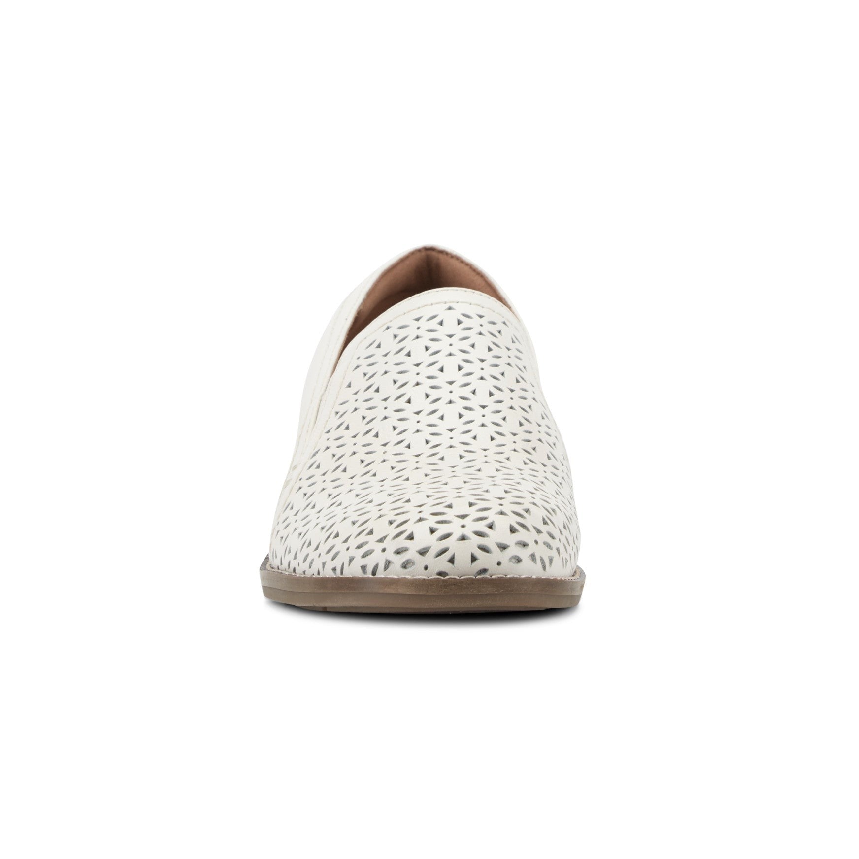earth Piper Cushioned Arch-Support Loafer Women's Mules & Loafers - Ivory Leather - 3