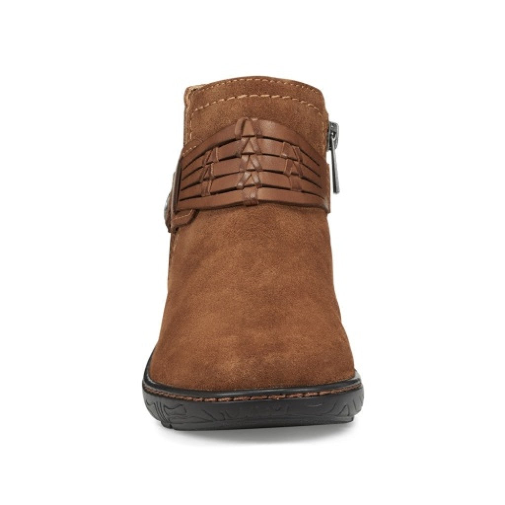 earth Synal Cushioned Arch Support Women's Casual Bootie - Medium Brown - 3