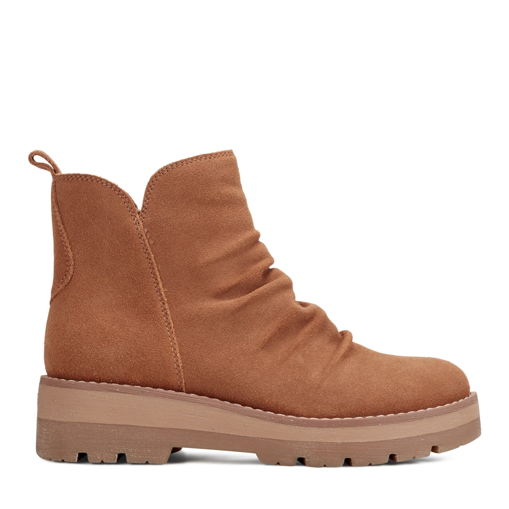 Medium Natural Suede