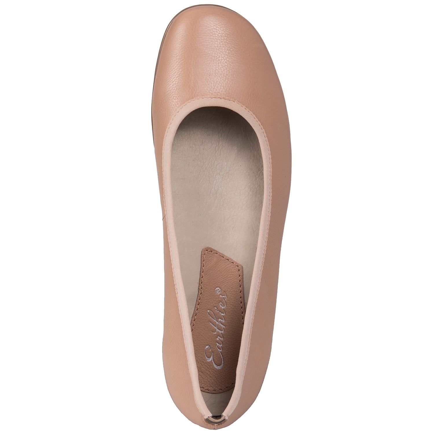 Earthies Ennis - Women's Ballet Flat - Nude - top