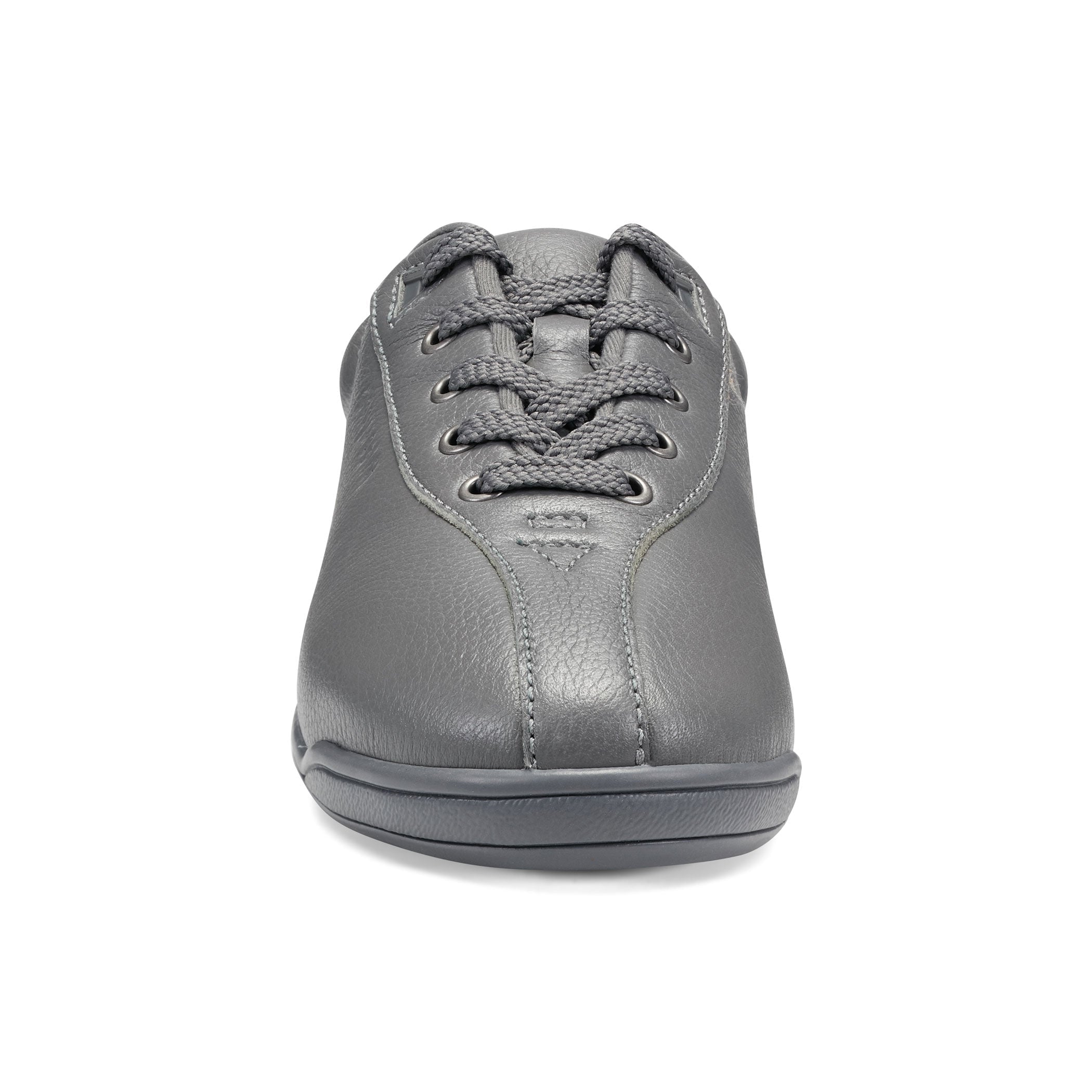 Easy Spirit AP1 Athletic Cushioned Arch Support Women's Walking Shoe Grey Leather 4