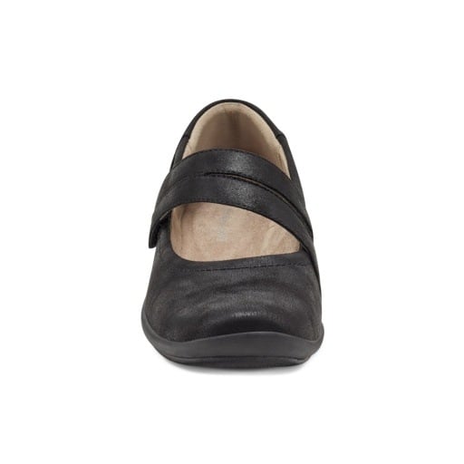 Easy Spirit Aranza Women's Mary Jane Flats - Black Crinkle - View 2