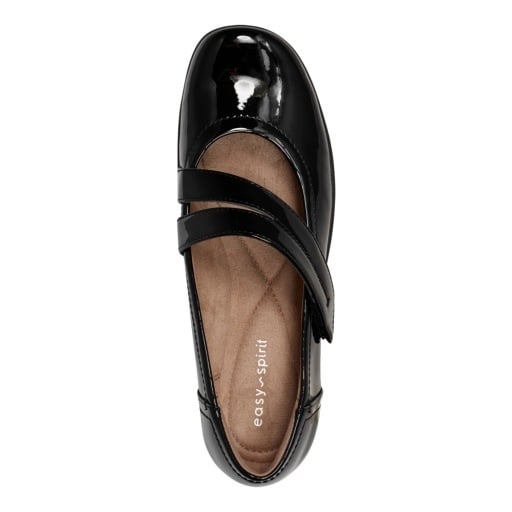 Easy Spirit Aranza Women's Mary Jane Flats - Black Patent - View 6