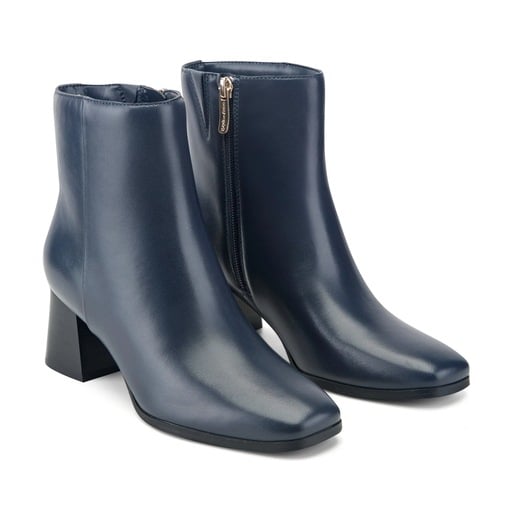 Easy Spirit Aurore Women's Block Heel Booties - Dark Blue - View 2