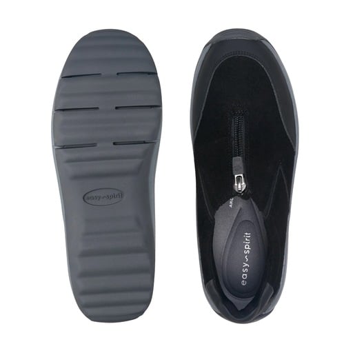 Easy Spirit Brynlee Women's Zip Sneakers - Black - View 5
