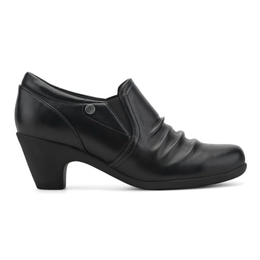 Easy Spirit Carolen Women's Heeled Slip-On Shoes - Black - View 2