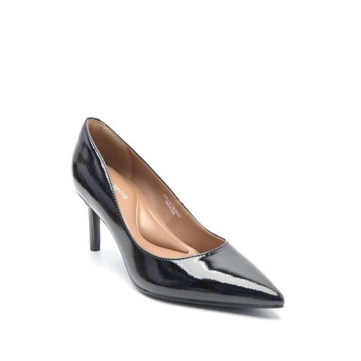 Easy Spirit Cristel Women's Glossy Dress Pumps - BLK01 - View 1
