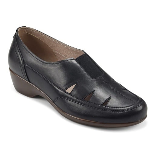 Easy Spirit Daisie Women's Cutout Slip-On Shoes - Black - View 1