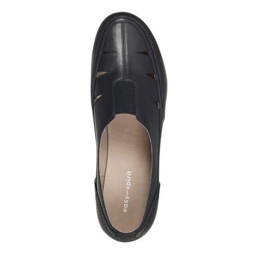 Easy Spirit Daisie Women's Cutout Slip-On Shoes - Black - View 6