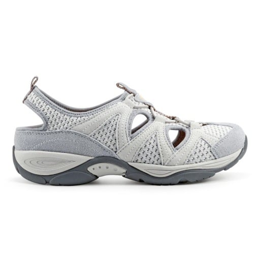 Easy Spirit Earthen Cushioned Arch Support Women's Walking Shoe Light Gray, view 2