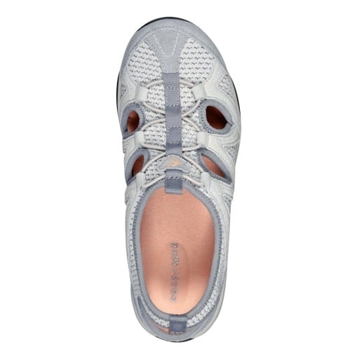 Easy Spirit Earthen Cushioned Arch Support Women's Walking Shoe Light Gray, view 6