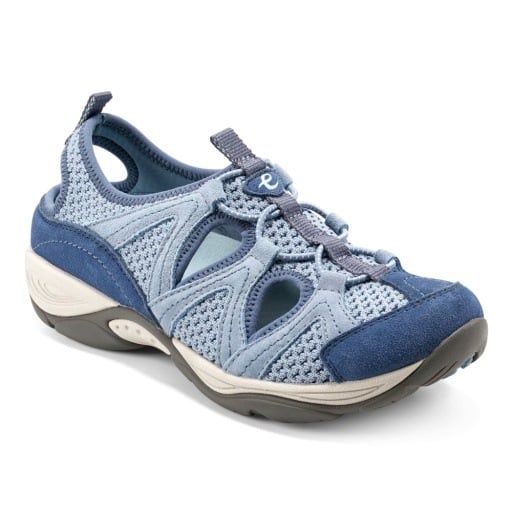 Easy Spirit Earthen Cushioned Arch Support Women's Walking Shoe Medium Blue, view 1