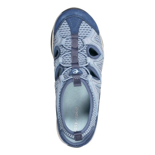 Easy Spirit Earthen Cushioned Arch Support Women's Walking Shoe Medium Blue, view 6