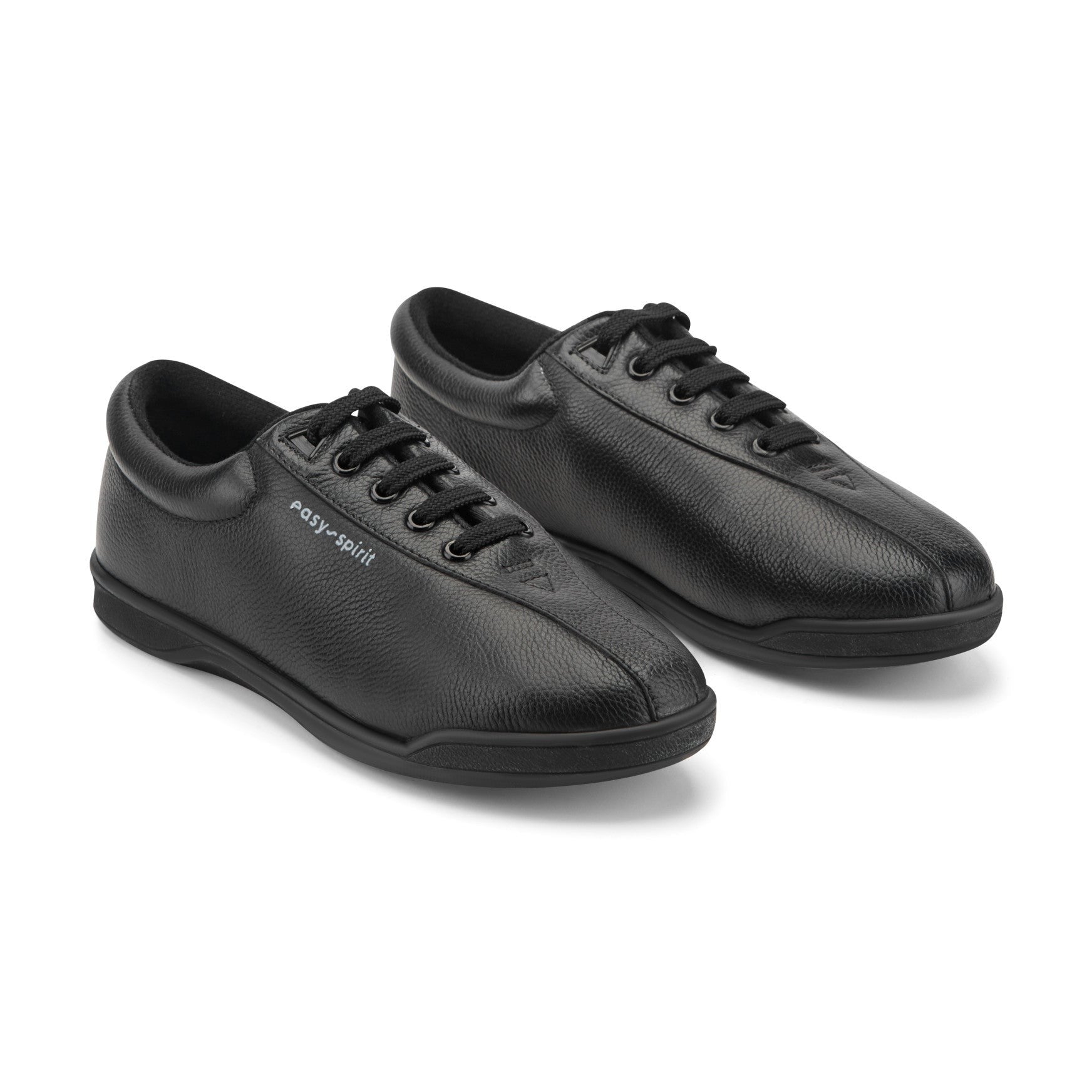 Easy Spirit AP1 Athletic Cushioned Arch Support Women's Walking Shoe - Black Leather - 2