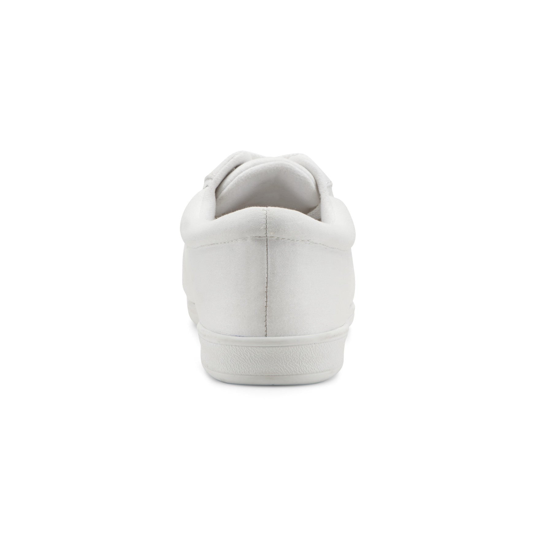 Easy Spirit AP1 Athletic Cushioned Arch Support Women's Walking Shoe - White Fabric - 4