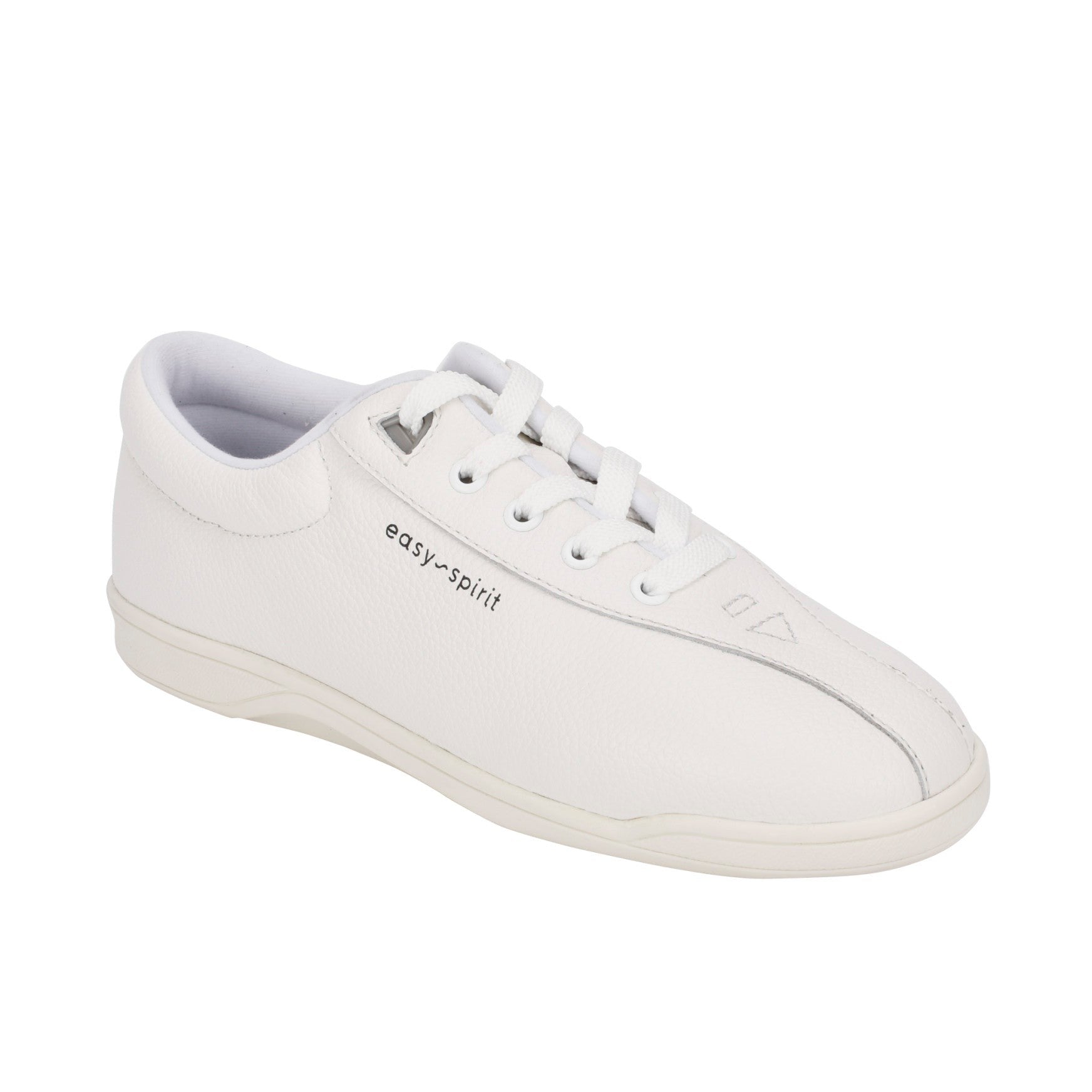 Easy Spirit AP1 Athletic Cushioned Arch Support Women's Walking Shoe - White Leather - 2