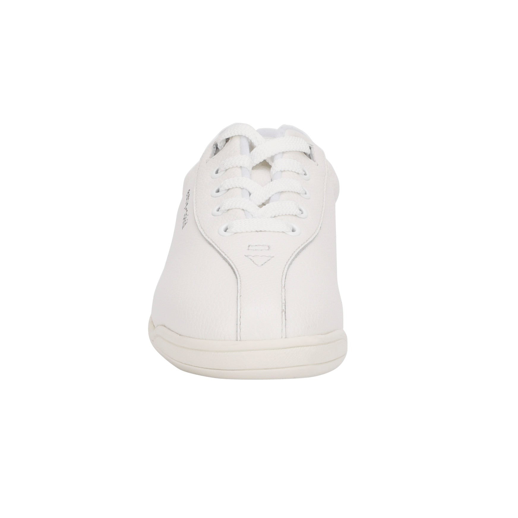 Easy Spirit AP1 Athletic Cushioned Arch Support Women's Walking Shoe - White Leather - 3