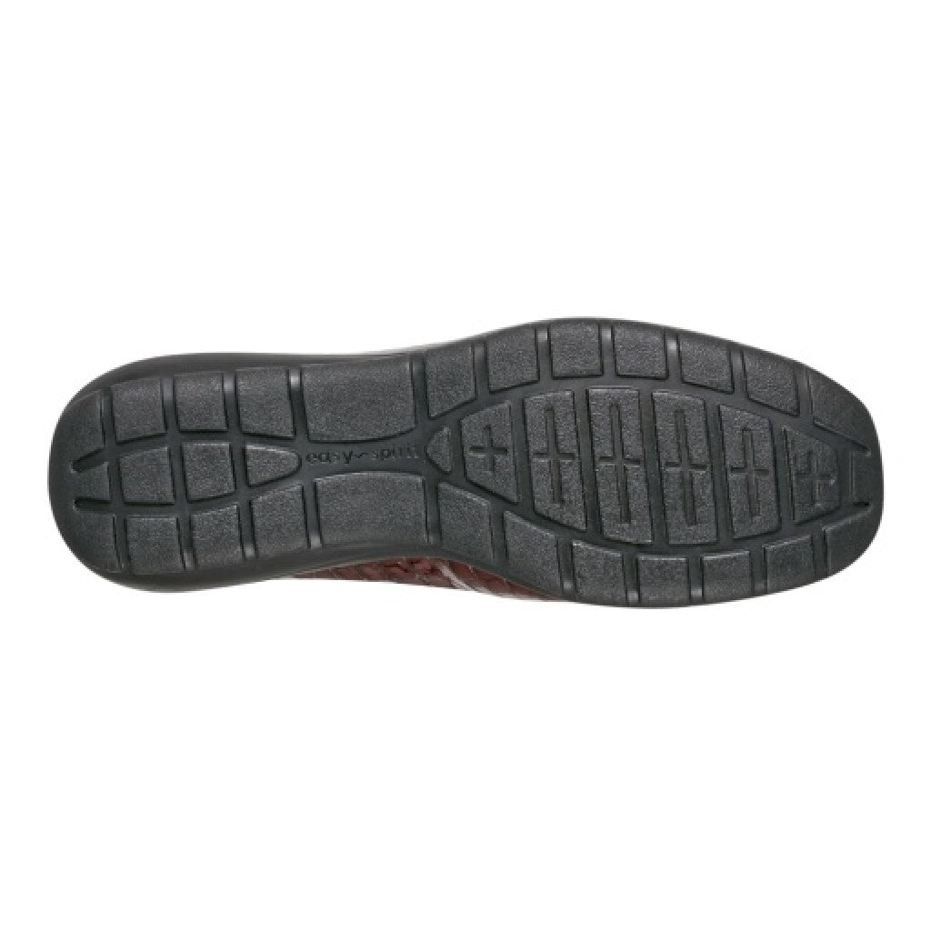 Easy Spirit Abide Croco Print Cushioned Arch Support Women's Casual Loafer - Dark Purple - 5