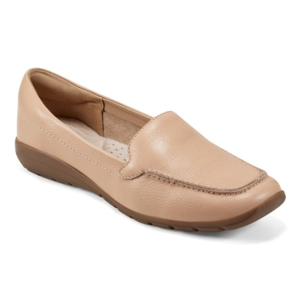 Easy Spirit Abide Croco Print Cushioned Arch Support Women's Casual Loafer - Light Natural - 1