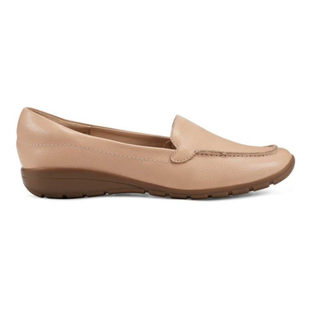 Easy Spirit Abide Croco Print Cushioned Arch Support Women's Casual Loafer - Light Natural - 2