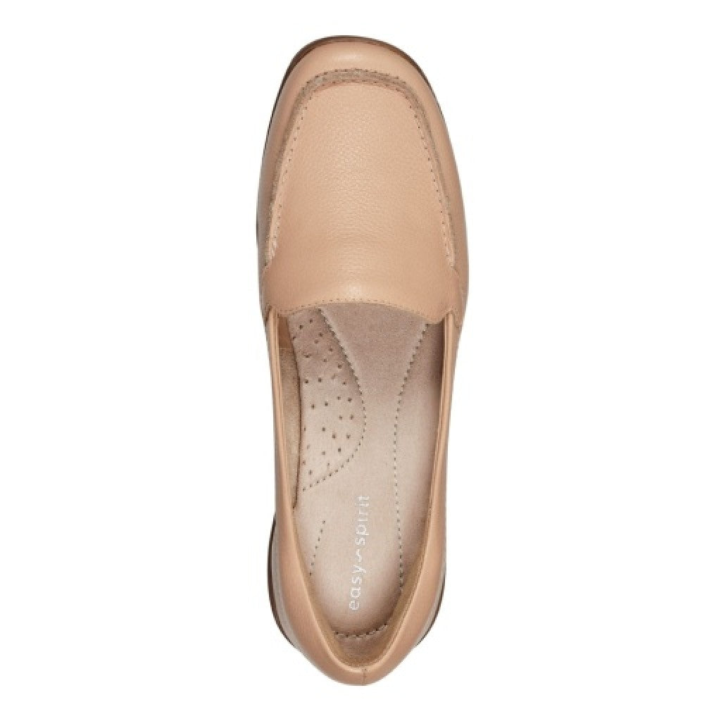 Easy Spirit Abide Croco Print Cushioned Arch Support Women's Casual Loafer - Light Natural - 6
