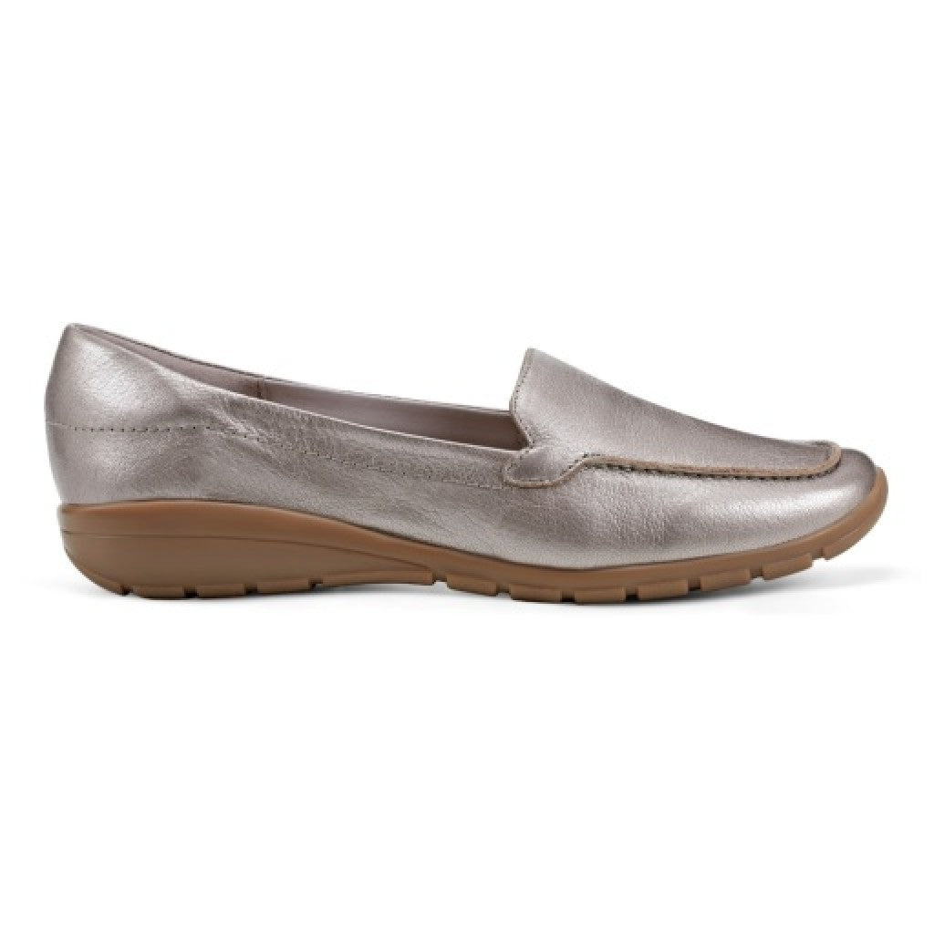 Easy Spirit Abide Croco Print Cushioned Arch Support Women's Casual Loafer - Taupe - 2