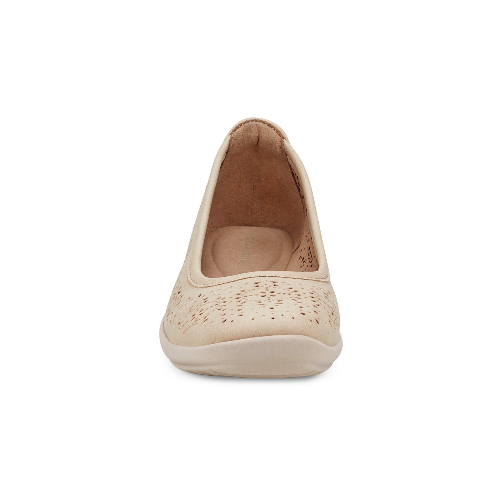 Easy Spirit Alessia Ballet Casual Cushioned Slip-On Women's Ballet Flat - Natural - 3