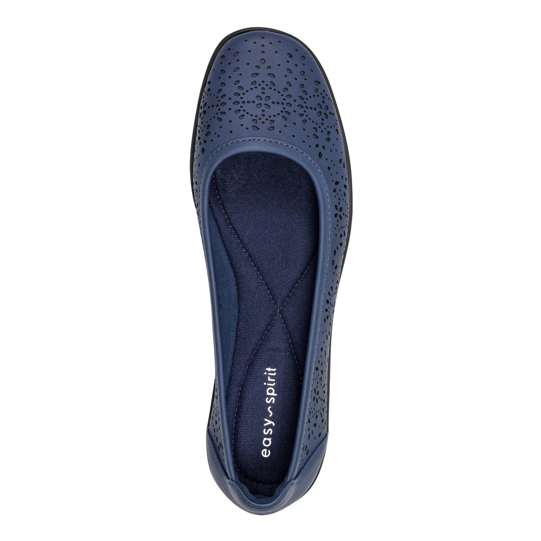 Easy Spirit Alessia Ballet Casual Cushioned Slip-On Women's Ballet Flat - Navy - 5