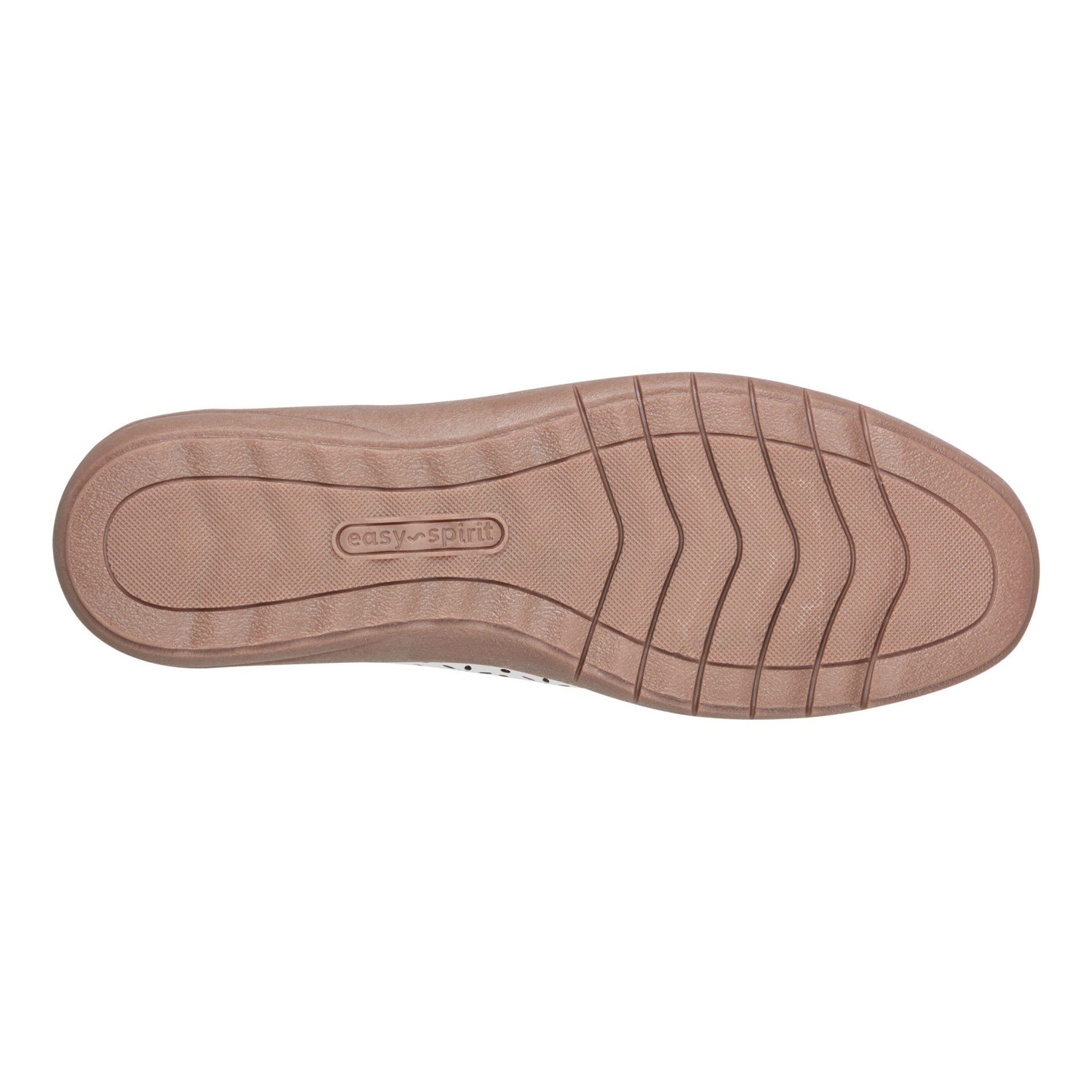 Easy Spirit Araceli Cushioned Arch Support Women's Ballet Flat - Ivory Leather - 6